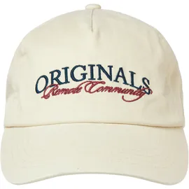 JACK & JONES JACFRAME WASHED EMB CAP SN beige One Size