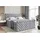 altdecor Boxspringbett BOXI8-Z KING 120 x 200 cm H3/H4 Hellgrau
