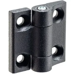 Scharniere, mit einstellbarem Reibungswiderstand | b1=60 mm / schwarz | 25160.0510
