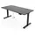 Yaasa Schreibtisch Desk Essential 160 x 80 cm Dunkelgrau/Schwarz