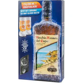 Caffo Deutschland GmbH Vecchio Amaro Del Capo 35% Vol. 0,7 l Geschenkbox