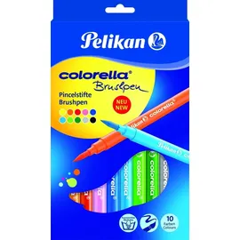 Pelikan Colorella Brushpen 10 St. mehrfarbig