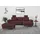 sit&more Ecksofa SIT & MORE "Westham L-Form", lila (chianti), B:275cm H:88cm T:172cm, 90% Polyester 10% Polyamid, Sofas, Ecksofa, mit Recamiere, mit oder ohne Bettfunktion, Bettkasten, Füße Eiche