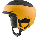 Alpina GEMS Skihelm, Burned-Yellow Black matt, 55-59 cm