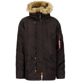Alpha Industries N-3B VF 59 Vintage Fit braun 3XL