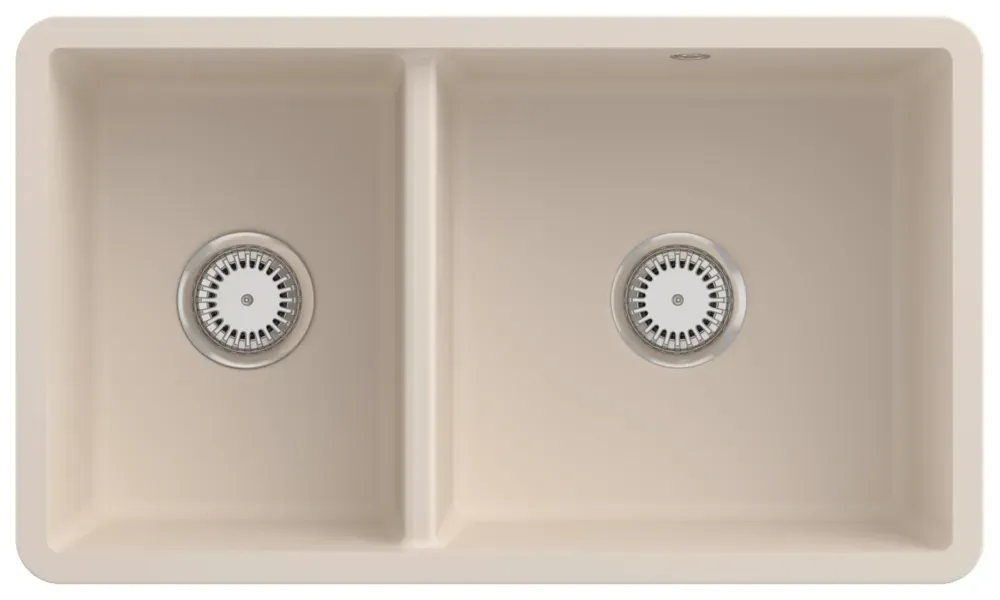 Villeroy & Boch Subway 80 U Unterbau-Küchenspüle - Ivory