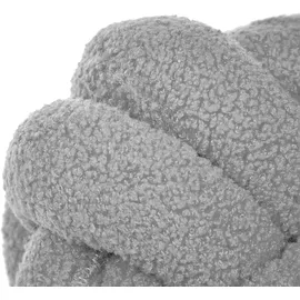 Beliani Dekokissen MALNI 19 x 19 cm Grau