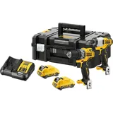 DeWalt 12V DCK2110L2T (Dcd701+Dcf801) 2X3.0Ah Tstak Ii Dck2110L2T