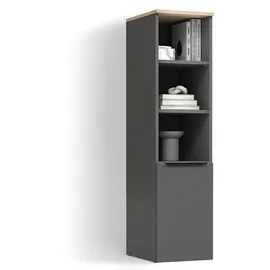 livinity® Piave Universalschrank 30,2 x 120 x 40 cm Anthrazit/Sonoma