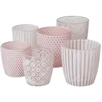 Boltze Teelichthalter Patty Rosa