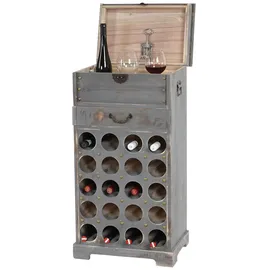 MCW Weinregal Torre T323 94 x 48 x 31 cm Grau