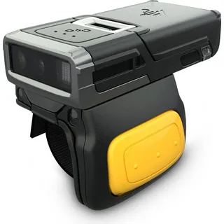 Zebra Technologies Zebra RS5100, doppelseitig, BT, 2D, SE4770, schwarz, silber, 480mAh Akku (2D-Barcodes, 1D-Barcodes), Barcode-Scanner, Schwarz, Silber