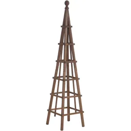 Mendler Rankgitter HWC-Q19 148 x 33 x 33 cm Dunkelbraun