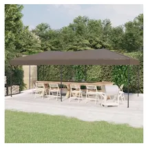 vidaXL Partyzelt 93540 3 x 6 m taupe faltbar