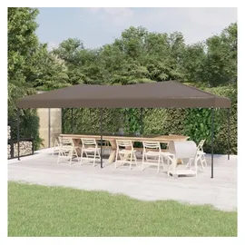 vidaXL Partyzelt 93540 3 x 6 m taupe faltbar