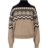 Dale of Norway Randaberg Pullover Braun / Schwarz / Weiß L