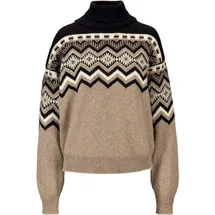 Dale of Norway Randaberg Pullover Braun / Schwarz / Weiß L