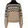 Dale of Norway Randaberg Pullover Braun / Schwarz / Weiß L