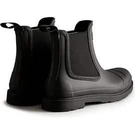 Hunter Commando Chelsea Boots - schwarz