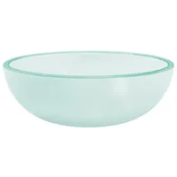 VidaXL Waschbecken Hartglas 35x12 cm Matt