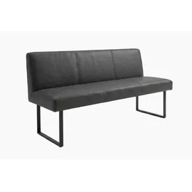 KAWOLA Polsterbank ELEEN Schwarz 123 x 85 x 69 cm