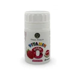 Vitamin C 100mg, Immunsystem, Müdigkeit - Himbeer, 60 St 60 St