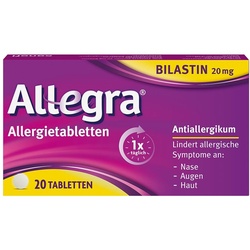 Allegra - schnell bei Heuschnupfen & ganzjährigen Allergien