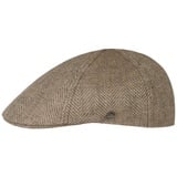 Lierys Flat Cap (1-St) Schirmmütze mit Schirm, Made in the EU beige S (54-55 cm)