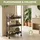 ELUNO Rollwagen,, Schwarz, Metall, 47x79.5x27 cm, Esszimmer, Servierwagen
