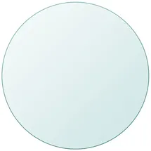 deluke Tischplatte rund Ø 40 cm Glas 8 mm dick Transparent