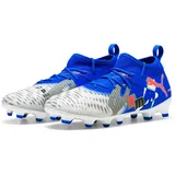 Puma Future 8 Match Forever FG/AG Fußballschuhe - PUMA white/ultra blue/feather gray/PUMA black/glowing red 35