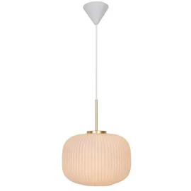 Nordlux Milford 1-flg. 30 cm Opal/Weiß