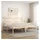 vidaXL Seniorenbett 200 x 200 cm Beige