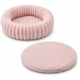 Katzenbett LEVI Bezug für Sommer- und Winterbett - Rosa