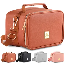Umami Kühltasche 4L aus veganem Leder Braun