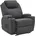 MCombo M MCombo Elektrisch Relaxsessel Massagesessel Fernsehsessel Liegefunktion Vibration Heizung 7061 Neues Modell dunkelgrau-mikrofaser