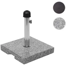 MCW Schirmständer Granit 23 kg Grau