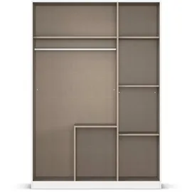 Rauch Drehtürenschrank Holmes 136 x 197 x 54 cm Grau