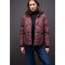 STREET ONE Kurze Steppjacke light mahagony Red 46 - 46