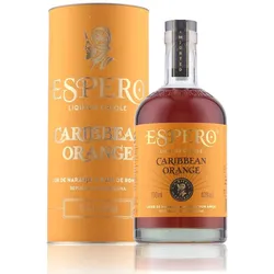 Espero Caribbean Orange Rum-Likör 40% Vol. 0,7l in Geschenkbox
