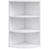 Vicco Ecki Eckregal 30 x 60 x 30 cm Weiß