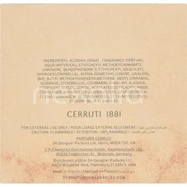 CERRUTI 1881 Pour Femme Eau de Toilette 100 ml