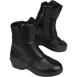 Modeka Nicoletta Damen Motorradstiefel, schwarz, 39