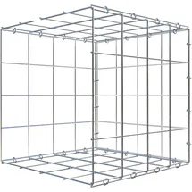 Gabiona C-Ring-Gabione-Anbaukorb Typ 2 40 x 40 x 40 cm Maschenw 10 x 10 cm