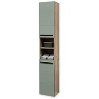 Stella Trading 70-565-EY Hochschrank VISTA Badschrank Seitenschrank in Viking