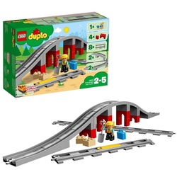 LEGO® Konstruktions-Spielset LEGO 10872 DUPLO - Eisenbahnbrücke und Schienen