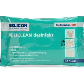 HellermannTyton Feuchttücher RELides-CO-WH (VE10)