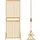 [en.casa] Raumteiler Fron 197x75,5x40 cm Bambus