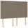vidaXL Boxspringbett mit Matratze Taupe 140x200 cm Stoff