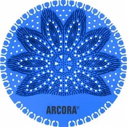Arcora Duft Urinalsieb Maxi, Ø 17 cm 1717US-TF , Duft: Tutti Frutti, Farbe: Blau